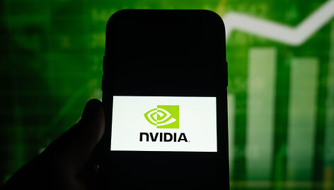 &bdquo;Nvidia&ldquo; logotipas / SOPA Images