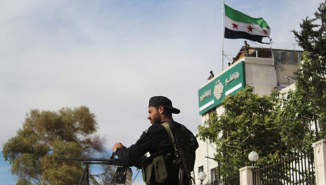Sirijos policijos pareigūnas / Firas Makdesi / REUTERS
