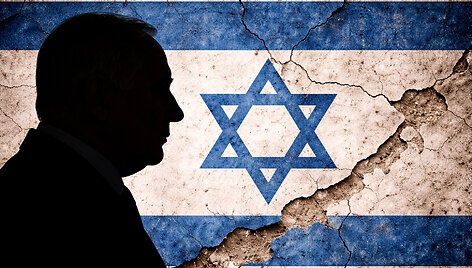 Benjamino Netanyahu siluetas / Michele Ursi / Alamy