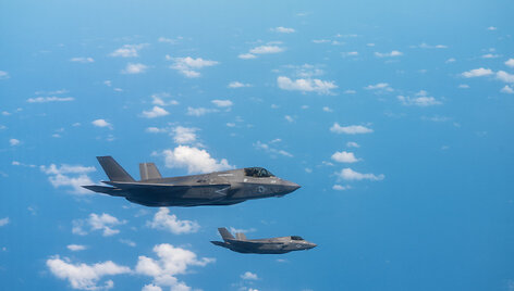 JAV naikintuvai / HANDOUT / AFP