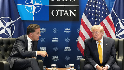 M. Rutte ir D. Trumpas /  / AP