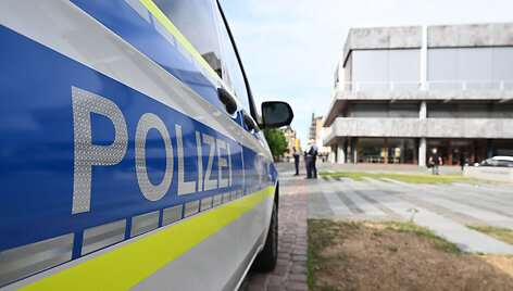 Policijos automobilis Bavarijoje / Uli Deck / dpa/picture-alliance