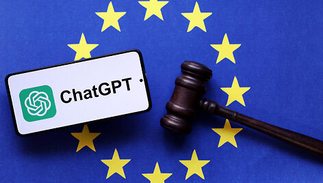 &bdquo;ChatGPT&ldquo; logotipas / Dado Ruvic / REUTERS