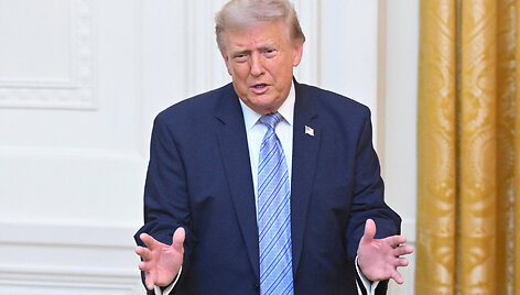 Donaldas Trumpas / SAUL LOEB / via REUTERS