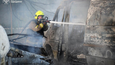 STATE EMERGENCY SERVICE OF UKRAI / via REUTERS