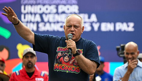 Diosdado Cabello / JUAN BARRETO / AFP