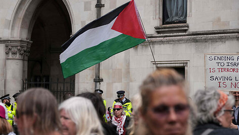 Propalestinieti&scaron;kas protestas / CARLOS JASSO / AFP