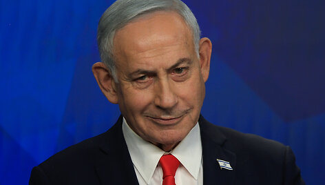 Benjaminas Netanyahu /  / AP
