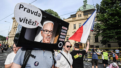 Protestas Čekijoje / MICHAL CIZEK / AFP
