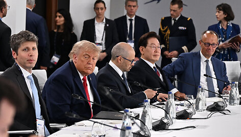 Pietų Korėjos prezidentas ragina Donaldą Trumpą prisidėti siekiant taikos su &Scaron;iaurės Korėja / Jeanne Accorsini/SIPA / Jeanne Accorsini/SIPA