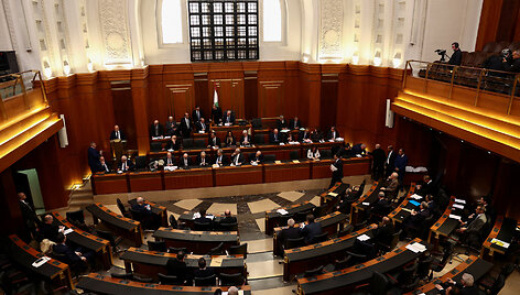 Libano parlamentas / Emilie Madi / REUTERS