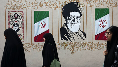 Gatvė Teherane / Majid Asgaripour / via REUTERS