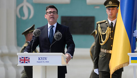 A. Burnhamas Kyjive /  / AP