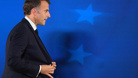 Emmanuelis Macronas / LUDOVIC MARIN / AFP