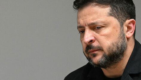 Volodymyras Zelenskis / NICOLAS TUCAT / AFP