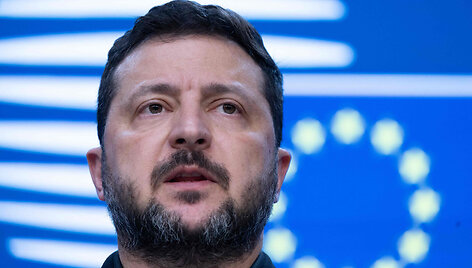 Volodymyras Zelenskis / NICOLAS MAETERLINCK / AFP