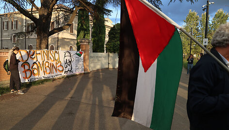 Palestiniečių vėliava / Roberto Brancolini/Ipa/SIPA / Roberto Brancolini/Ipa/SIPA