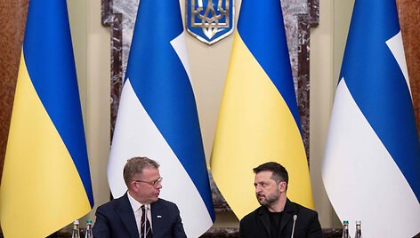 P. Orpo ir V. Zelenskis / GENYA SAVILOV / AFP