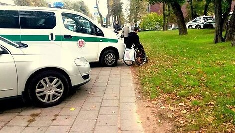 Gėda policijai.