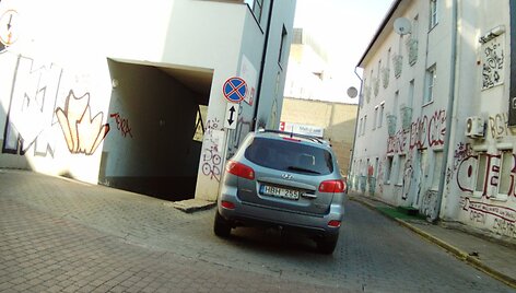 KET pažeidimai Vilniuje