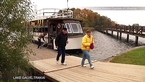 VIDEO kadras: Pažinkite senąsias Lietuvos sostines. Vandens pramogos
