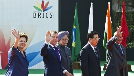 BRICS šalių lyderiai