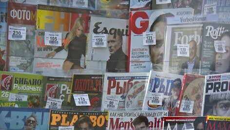 Spaudos kioskas Rusijoje