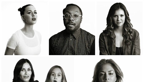 Katy Perry, will.i.am, Nina Dobrev, Courteney Cox su dukra Coco ir Nicole Scherzinger