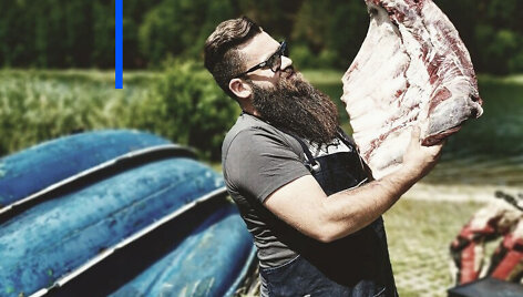 &bdquo;Viking the chef&ldquo; Vylius Blauzdavičius