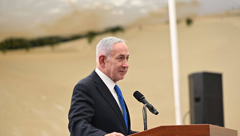 Benjaminas Netanyahu / IMAGO/Paulina Patimer / IMAGO/JNA Press