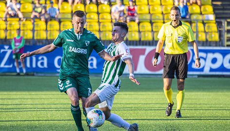 A lygos rungtynės: Vilniaus  &bdquo;Žalgiris&ldquo; - &bdquo;Kauno Žalgiris&ldquo;
