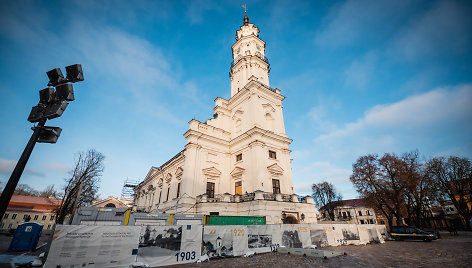 Kauno rotušės atnaujinimo darbai