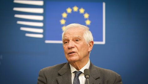 ES užsienio politikos vadovas Josepas Borrellis