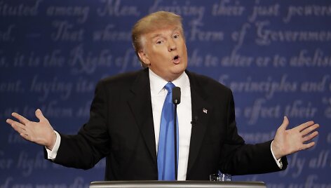 H.Clinton ir D.Trumpo debatai