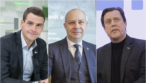 Remigijus Žemaitaitis, Aurelijus Veryga ir Vytautas Juozapaitis