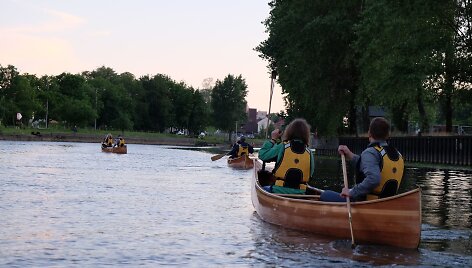 Danės upėje siekiama suaktyvinti vandens turizmą.