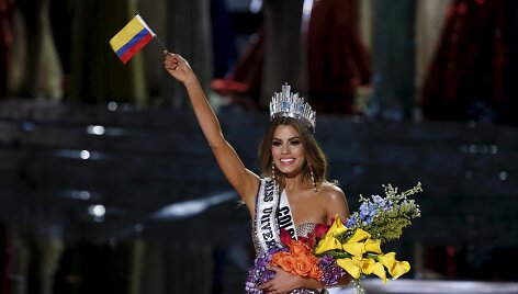 Kolumbietė Ariadna Gutierrez per klaidą buvo paskelbta &bdquo;Mis Visata&ldquo;