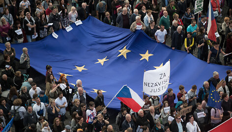 Protestai Čekijoje