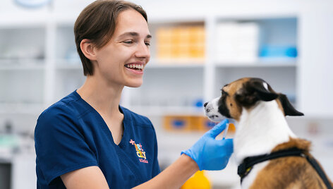 &bdquo;PetCity Nordika&ldquo; klinikos veterinarijos gydytoja Kotryna Kazlauskaitė.