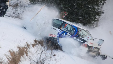 V.Švedo ir Ž.Sakalausko avarija 2009 m.(„Halls Winter Rally“ istorija)