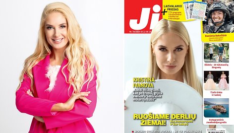 Kristina Ivanova ir žurnalo „Ji“ Nr. 34