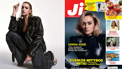 Simona Nainė ir žurnalo „Ji“ Nr. 36 