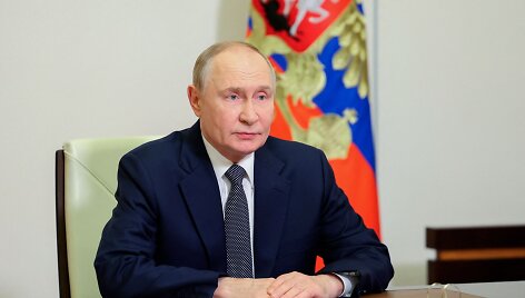 Vladimiras Putinas / ALEXEI BABUSHKIN / AFP