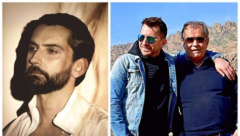 Alanas Cho&scaron;nau su Kurdistane gyvenančiu tėčiu