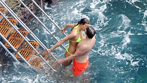 Bradley Cooperis ir Irina Shayk 