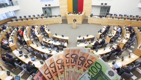 Seimas pirmą kartą svarsto kitų metų biudžetą