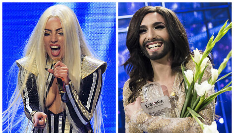 Lady Gaga ir Conchita Wurst