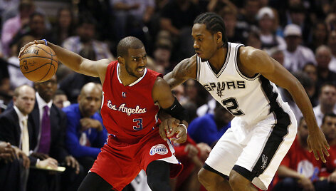 Chrisas Paulas ir Kawhi Leonardas