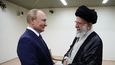 Vladimiras Putinas ir  Ali Khamenei