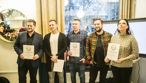 M.A.M.A. 2016 nominantų paskelbimo ceremonijos akimirka